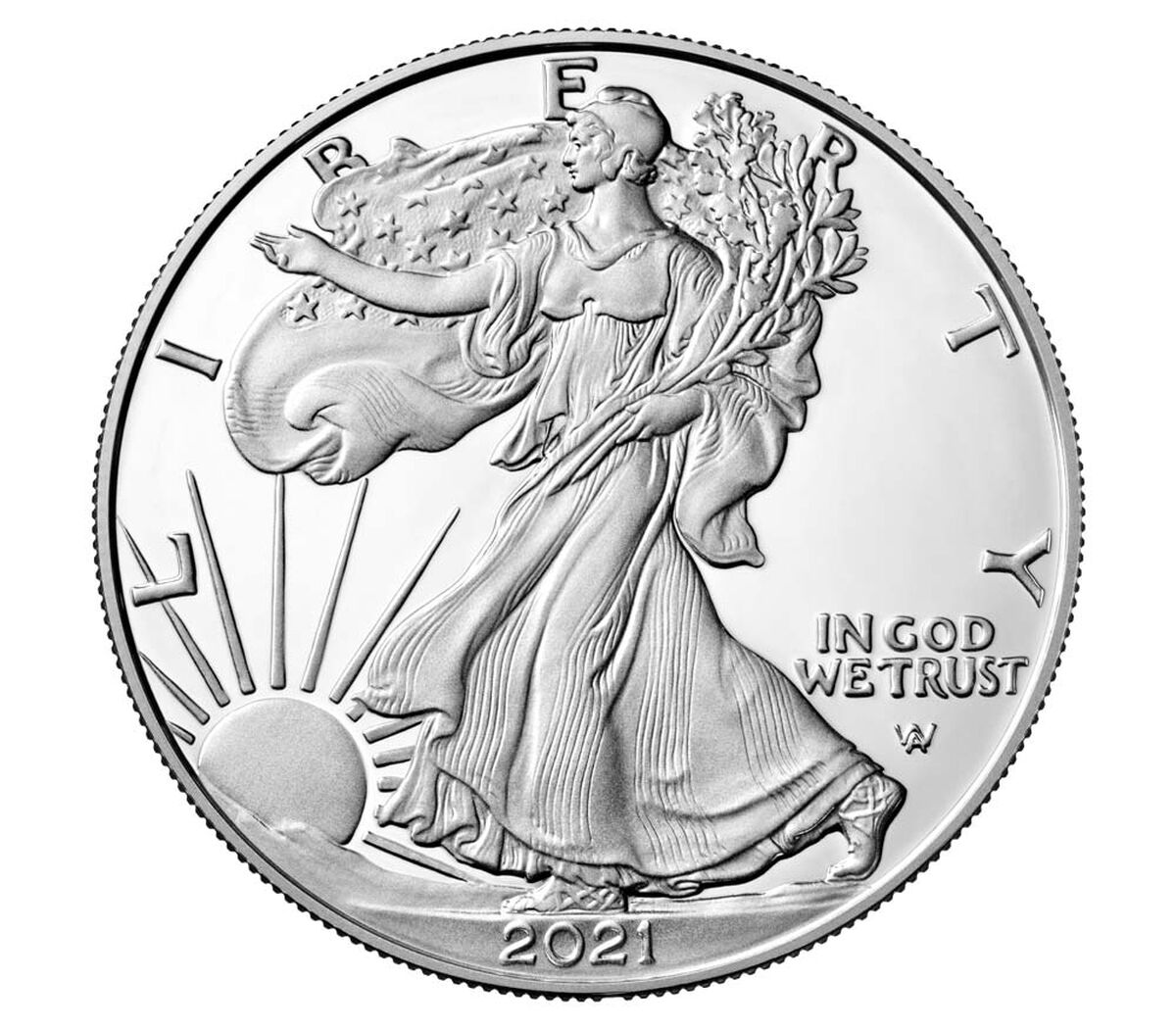 Eagle Silver Coin 2022